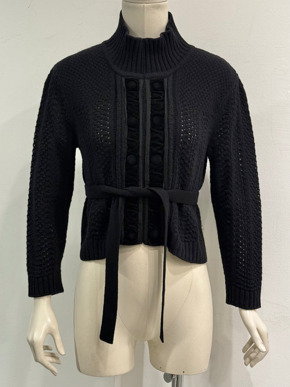 2005 Chloé by Phoebe Philo cropped ribbed jumper