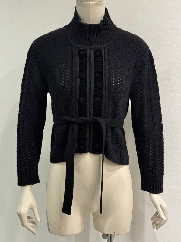 2005 Chloé by Phoebe Philo cropped ribbed jumper