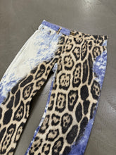 Load image into Gallery viewer, 2000s Roberto Cavalli mainline leopard oceanic jeans
