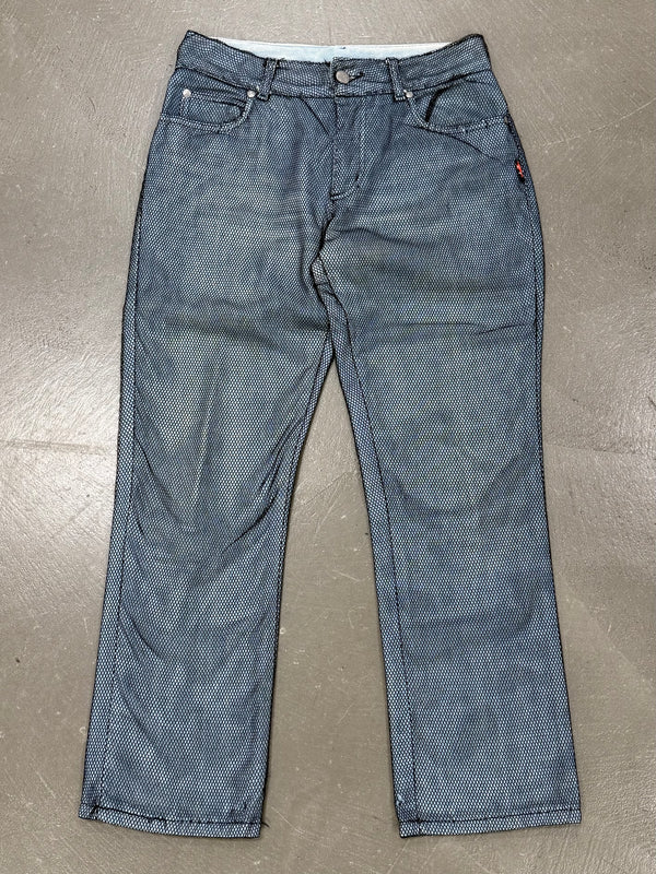 2000s Jean Paul Gaultier mesh double layer pants