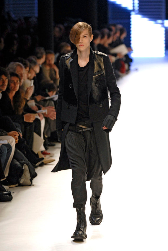 A/W2007 Dior by Hedi Slimane “Navigate” double breasted military jacket