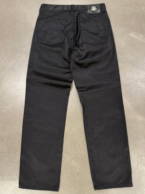 2000s Versace coated pants