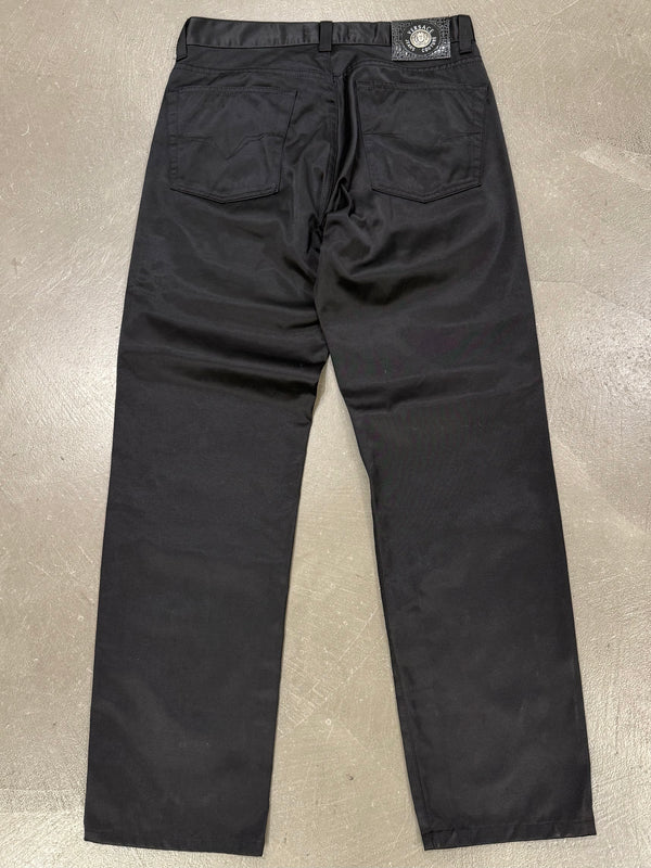 2000s Versace coated pants