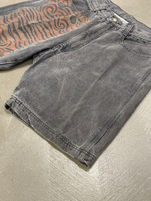 1990s Armani tiger print shorts