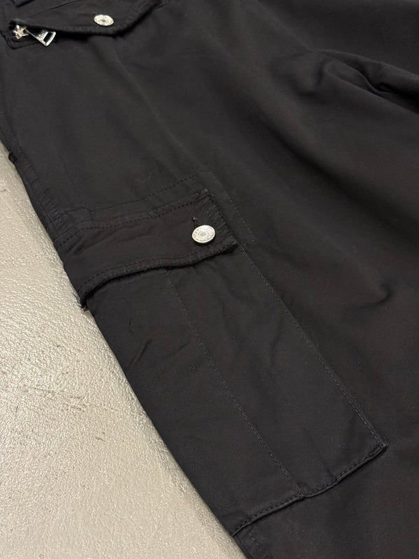 2000s Dolce & Gabbana double ankle zipper cargo pants