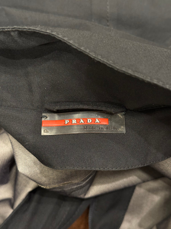 2000s Prada technical zip-up jacket