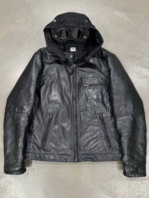 A/W 2005 C.P. Company goggle leather jacket