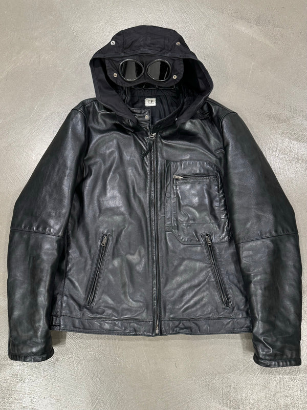 A/W 2005 C.P. Company goggle leather jacket