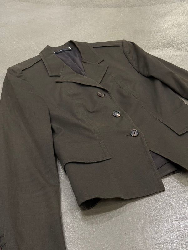 2003 Gucci by Tom Ford structured officer jacket