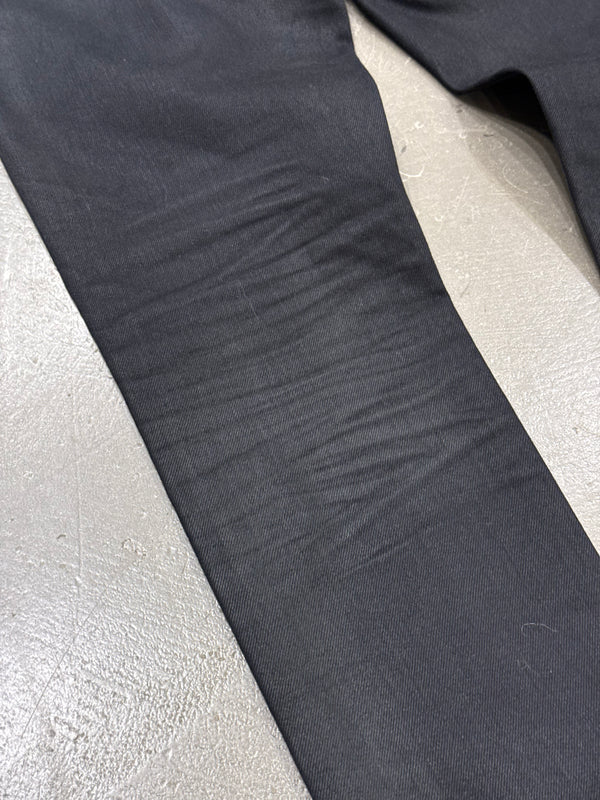 2016 Saint Laurent by Hedi Slimane “d02” distressed coated jeans
