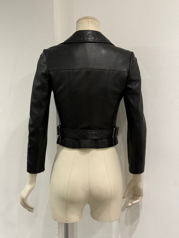 2000s ALAIA perfecto biker leather jacket