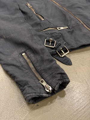 S/S2006 Raf Simons faded rider biker jacket