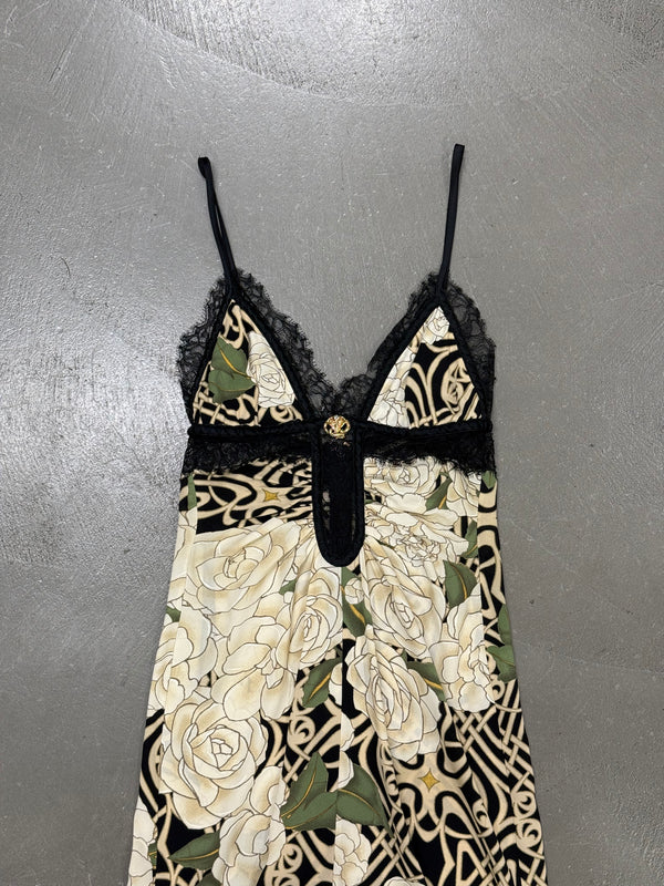 2006 Roberto Cavalli geometric mini dress