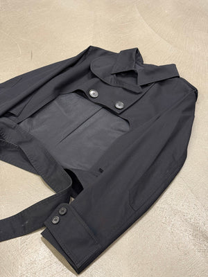 SS/2007 Dior by Hedi Slimane runway cropped trench coat