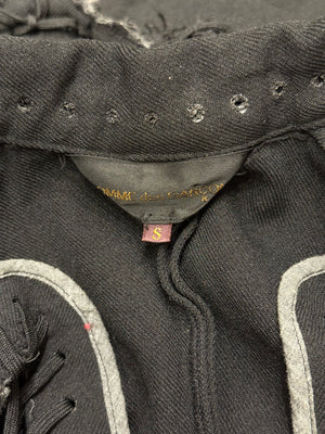 A/W 2004 Comme des Garçons deconstructed lace-up jacket