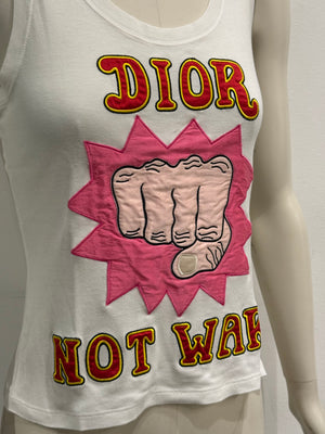 2005 Christian Dior by Galliano runway tank top