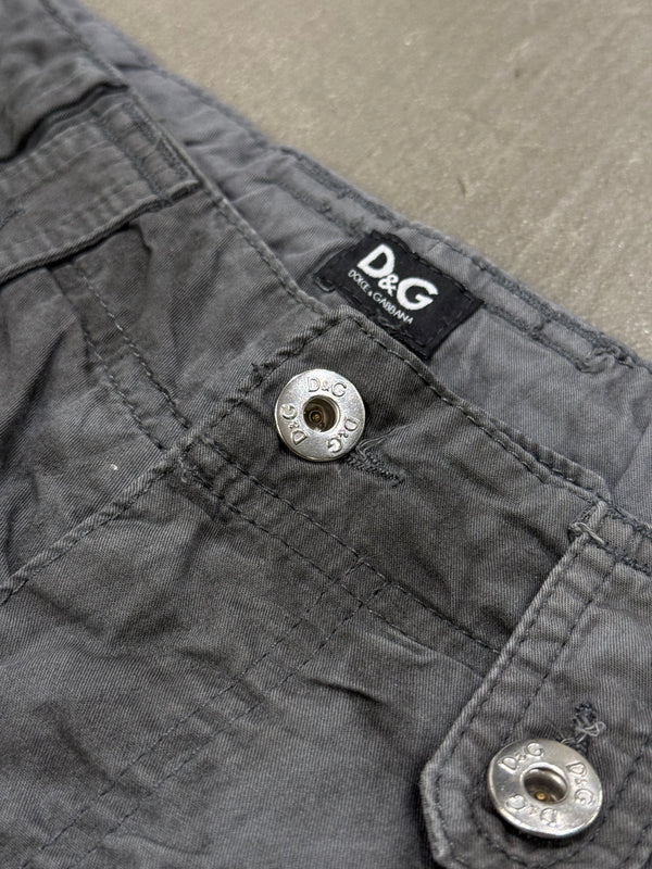 2000s Dolce & Gabbana multi-pocket cargo shorts