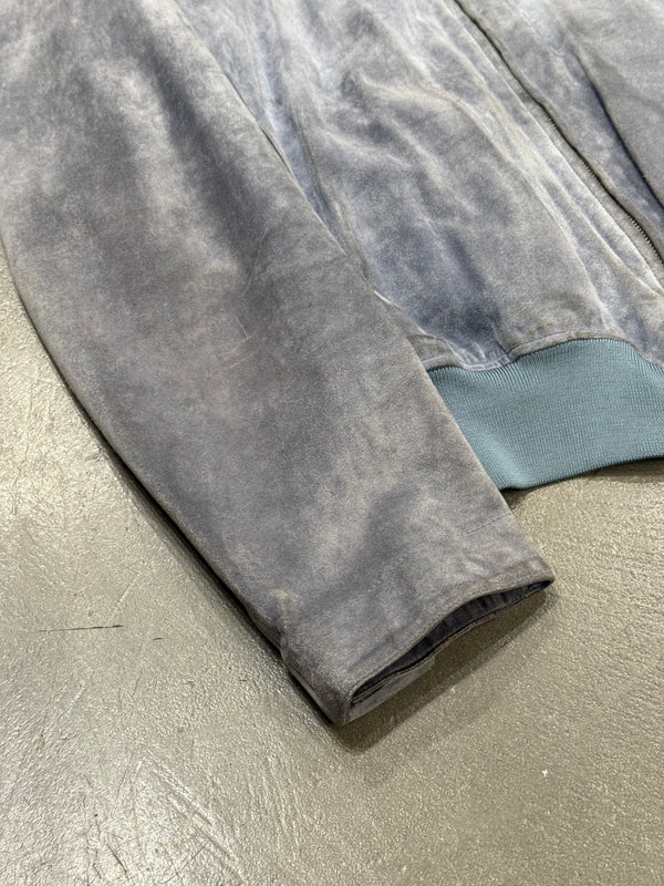 2001 Gucci by Tom Ford suede leather jacket