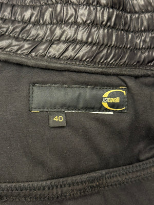 2000S Cavalli ultra-cropped cargo puffer jacket