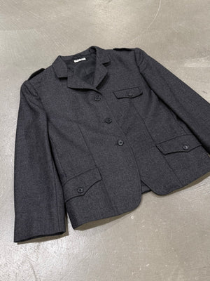 2000s Miu Miu cropped blazer jacket