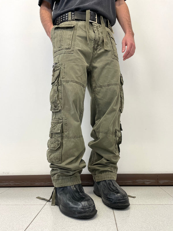 AW03 Dolce & Gabbana 18 pockets military cargo pants