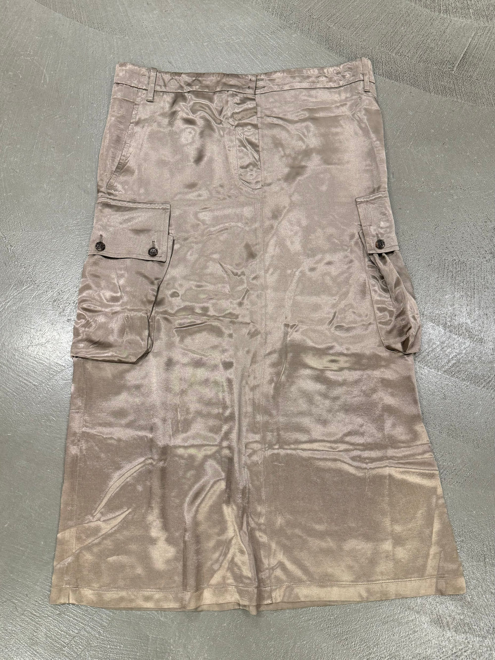 Early 2000s Ann Demeulemeester adjustable cargo maxi skirt