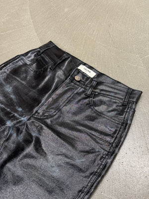 Celine distressed coated jeans