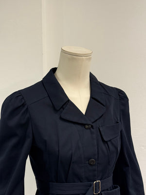 2000s Miu Miu belted cotton utility jacket