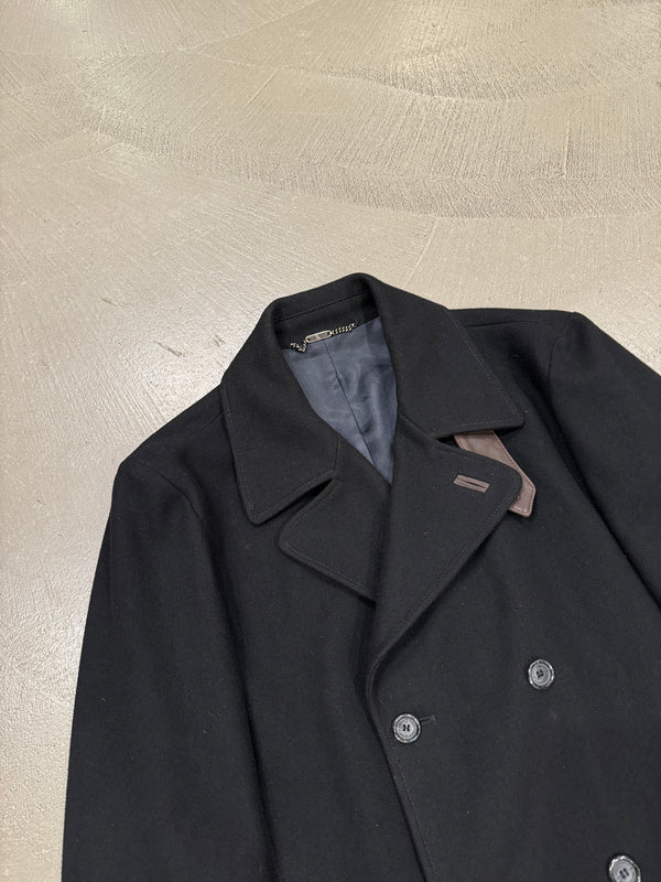 2000s Dolce Gabbana double breasted wool coat