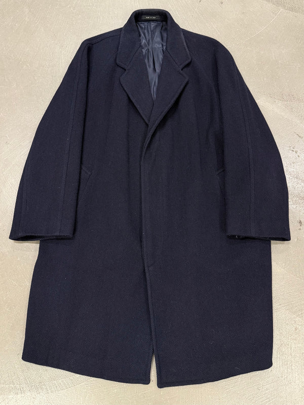 1990s Emporio Armani oversized wool coat