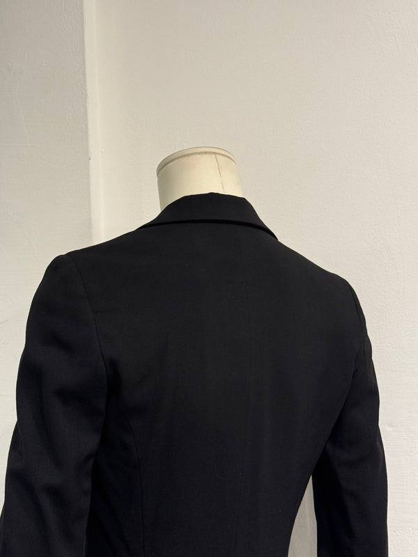 2004 Dolce & Gabbana satin tailcoat blazer