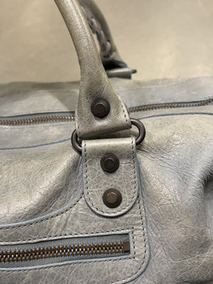 2010S Balenciaga leather bowler City bag