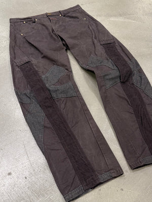 2000s Marithe Francois Girbaud paneled work pants