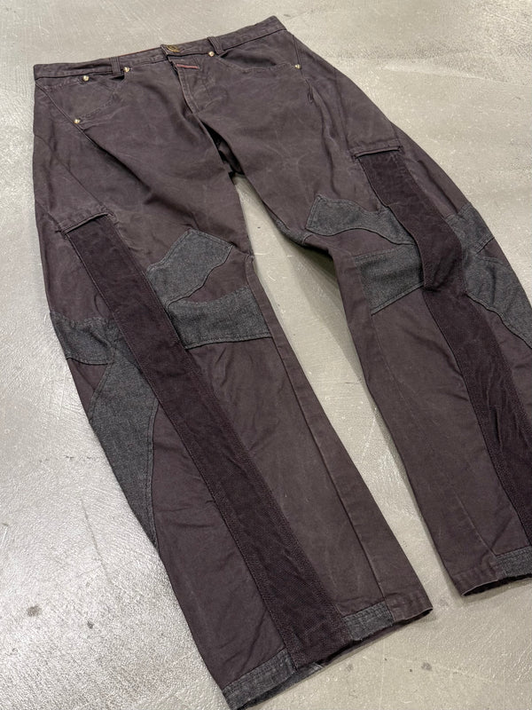 2000s Marithe Francois Girbaud paneled work pants
