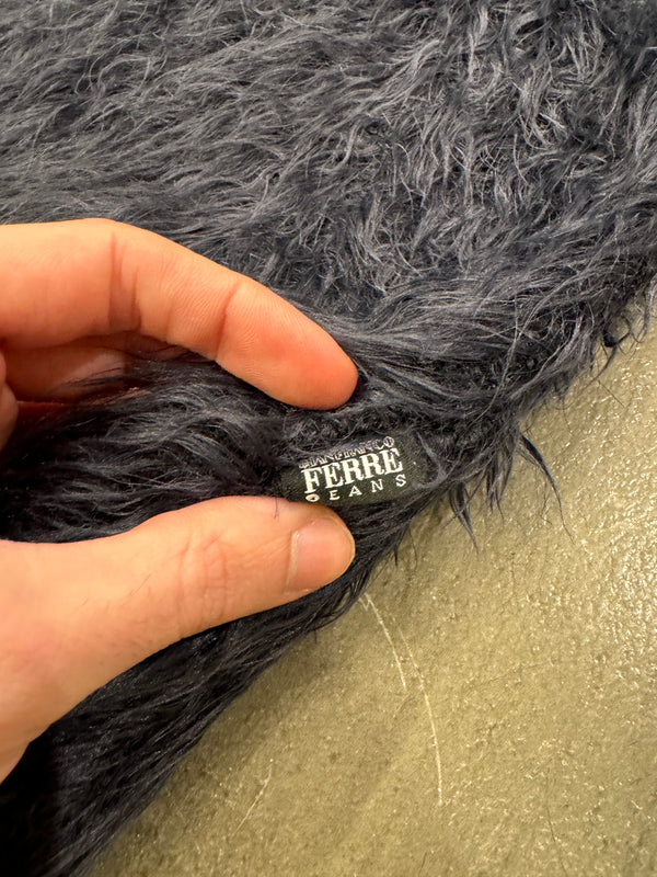 2000s Gianfranco Ferré faux fur top