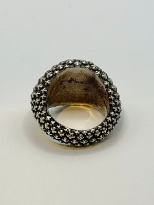 Chrome Hearts mini ball ring