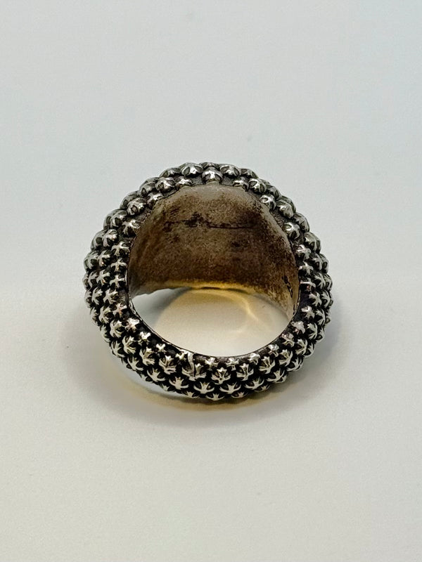 Chrome Hearts mini ball ring