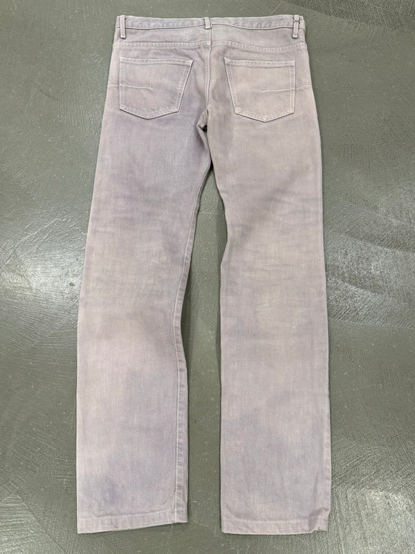 2000s Dior by Hedi Slimane faded jeans