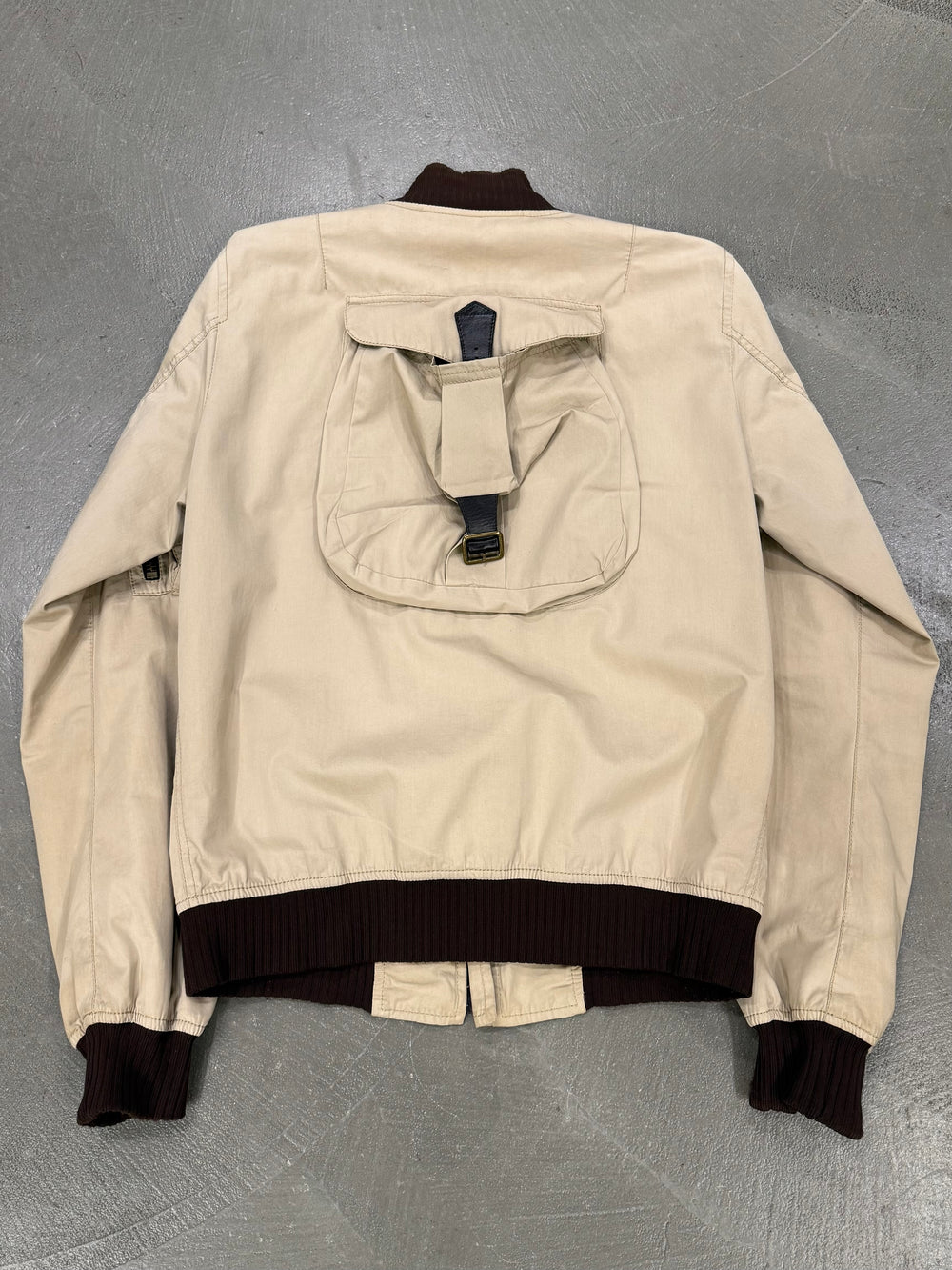 S/S2003 Dolce & Gabbana multi-pocket cargo bomber jacket