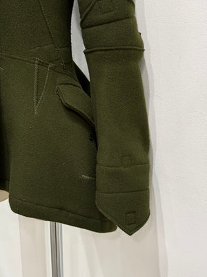 A/W2006 Junya Watanabe runway deconstructed military jacket