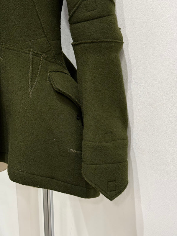 A/W2006 Junya Watanabe runway deconstructed military jacket