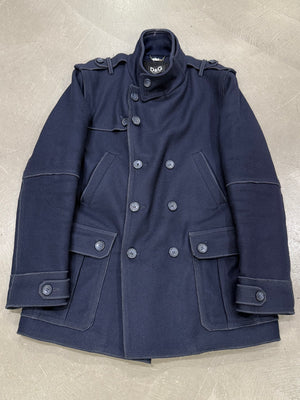 A/W2009 Dolce & Gabbana military double breasted wool coat