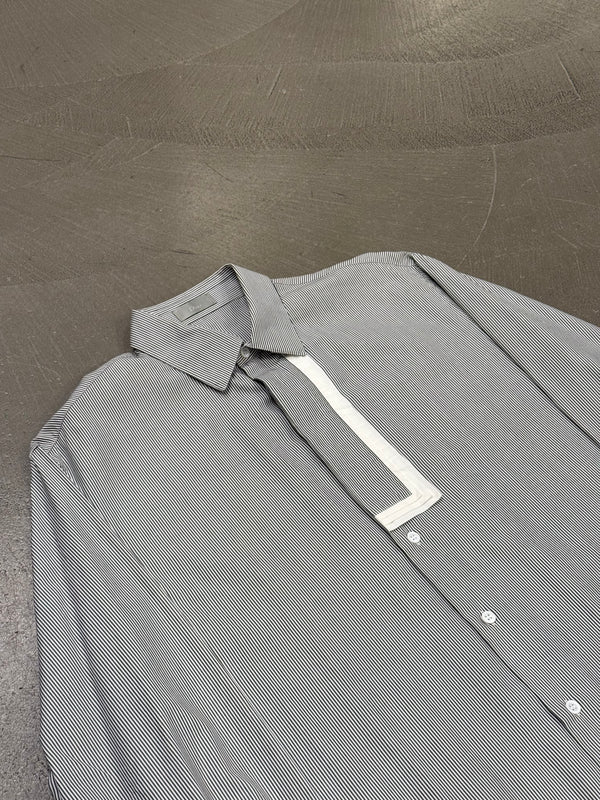 S/S2007 Dior by Hedi Slimane runway striped shirt