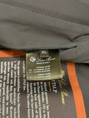 2010s Loro Piana technical hooded windbreaker jacket