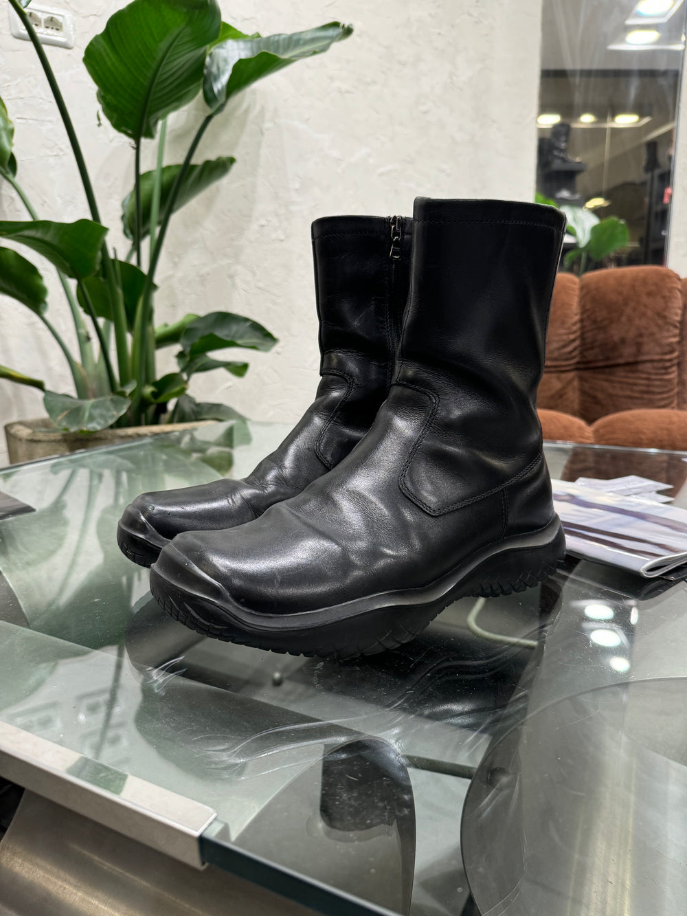 1999 Prada Vibram boots