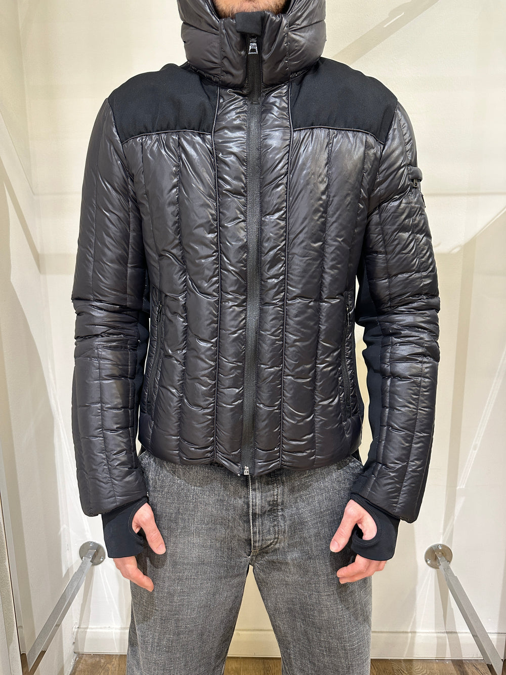 AW2011 Prada technical puffer jacket