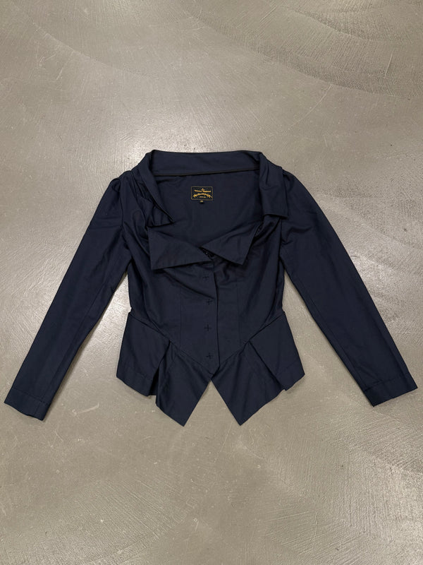 2000s Vivienne Westwood structured cotton corset jacket