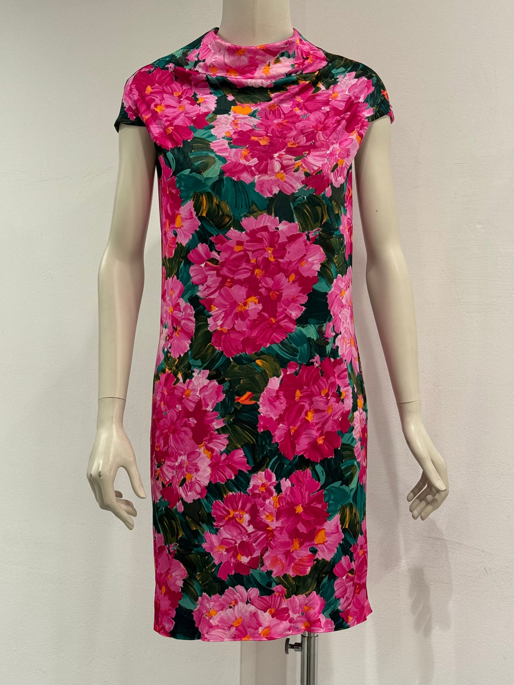 2008 Balenciaga by Ghesquiere iconic floral dress