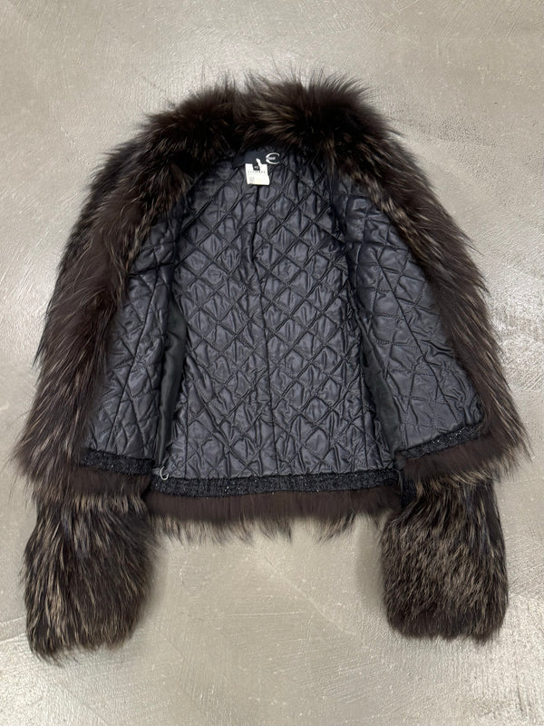 A/W2010 Roberto Cavalli real fox fur jacket