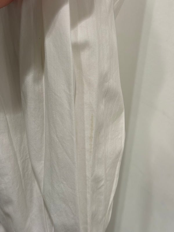 2000s Jean Paul Gaultier white blouse with tie details